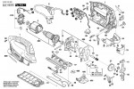 Bosch 3 603 CA0 300 Pst 1000 Pel Jig Saw 230 V / Eu Spare Parts